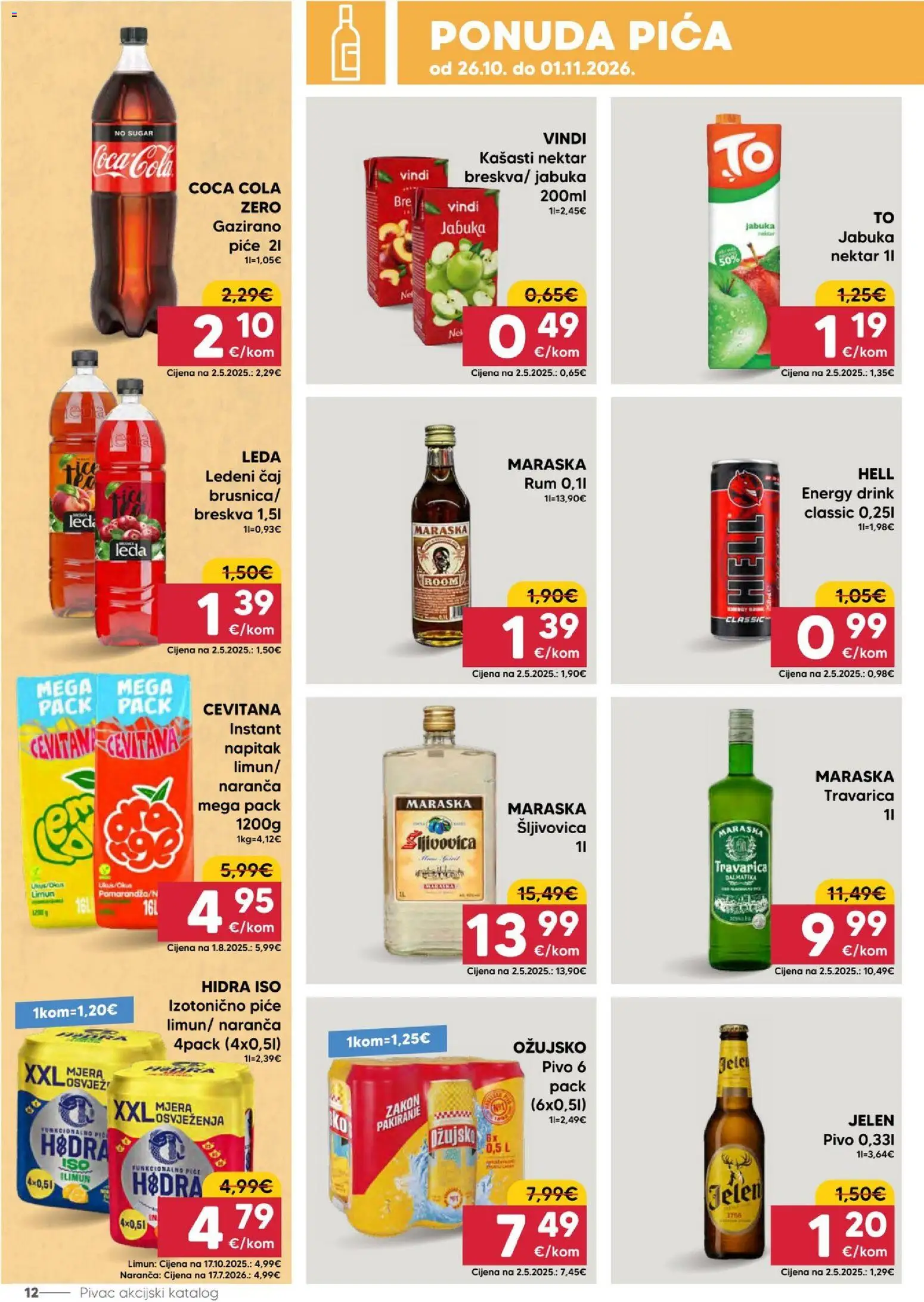 Pivac katalog | vrijedi od 26.10.2026 | Stranica: 12
