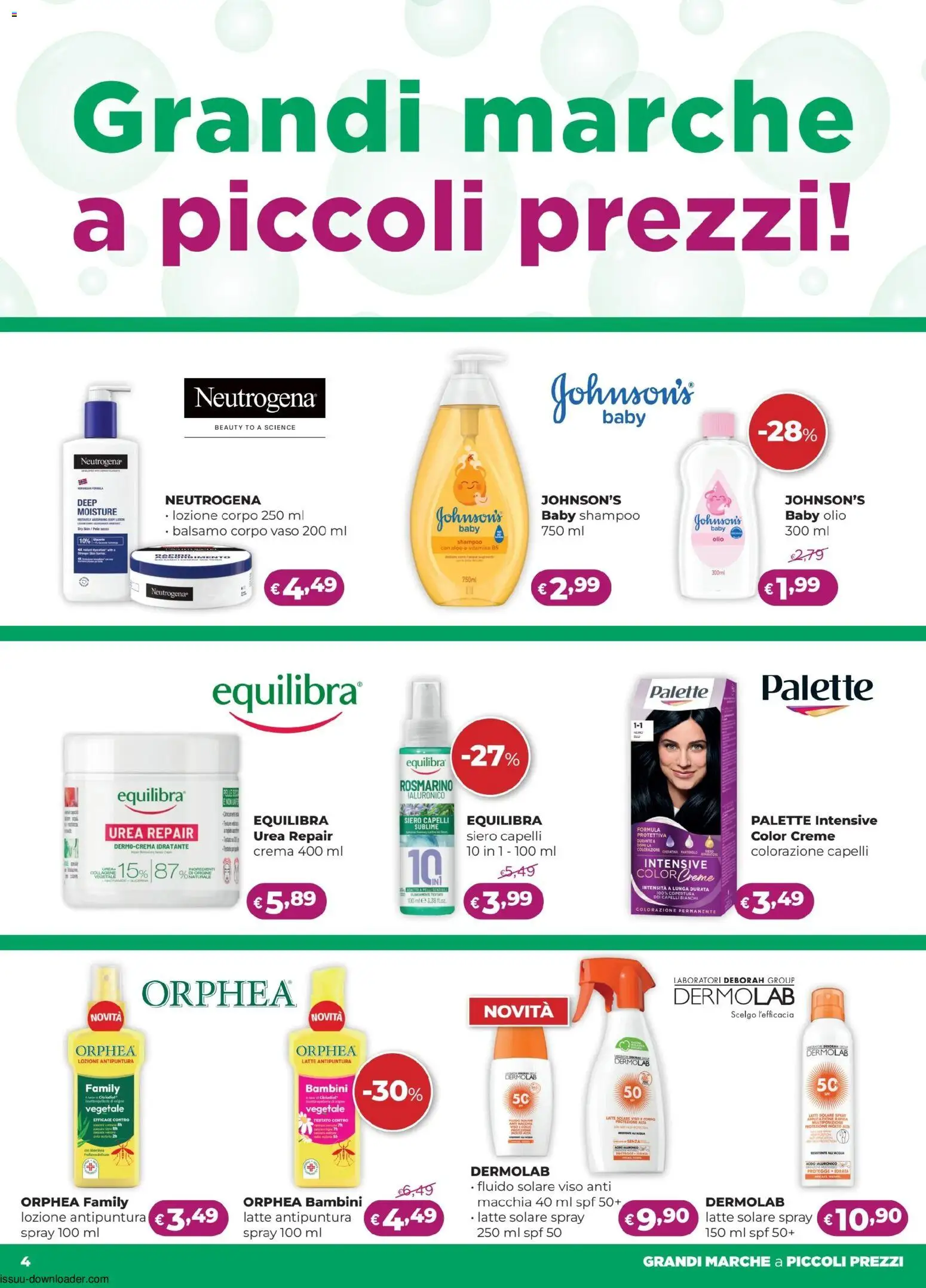 Volantino La Saponeria del 11.06.2026 | Pagina: 4 | Prodotti: Rosmarino, Latte, Olio, Vaso