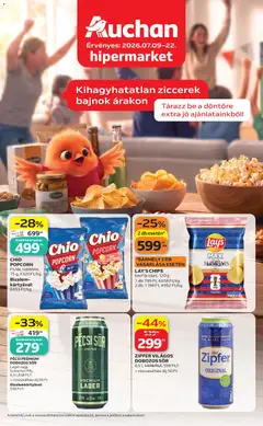 Auchan Kihagyhatatlan ziccerek bajnok árakon - amely érvényes a következő dátumtól: 2026.07.09.