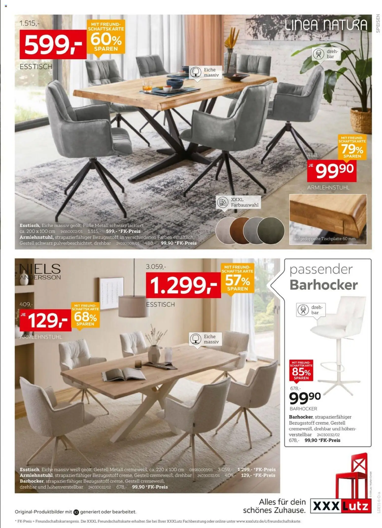 XXXLutz Marken zum Bestpreis – gültig ab 24.10.2026 | Seite: 16 | Produkte: Esstisch, Barhocker