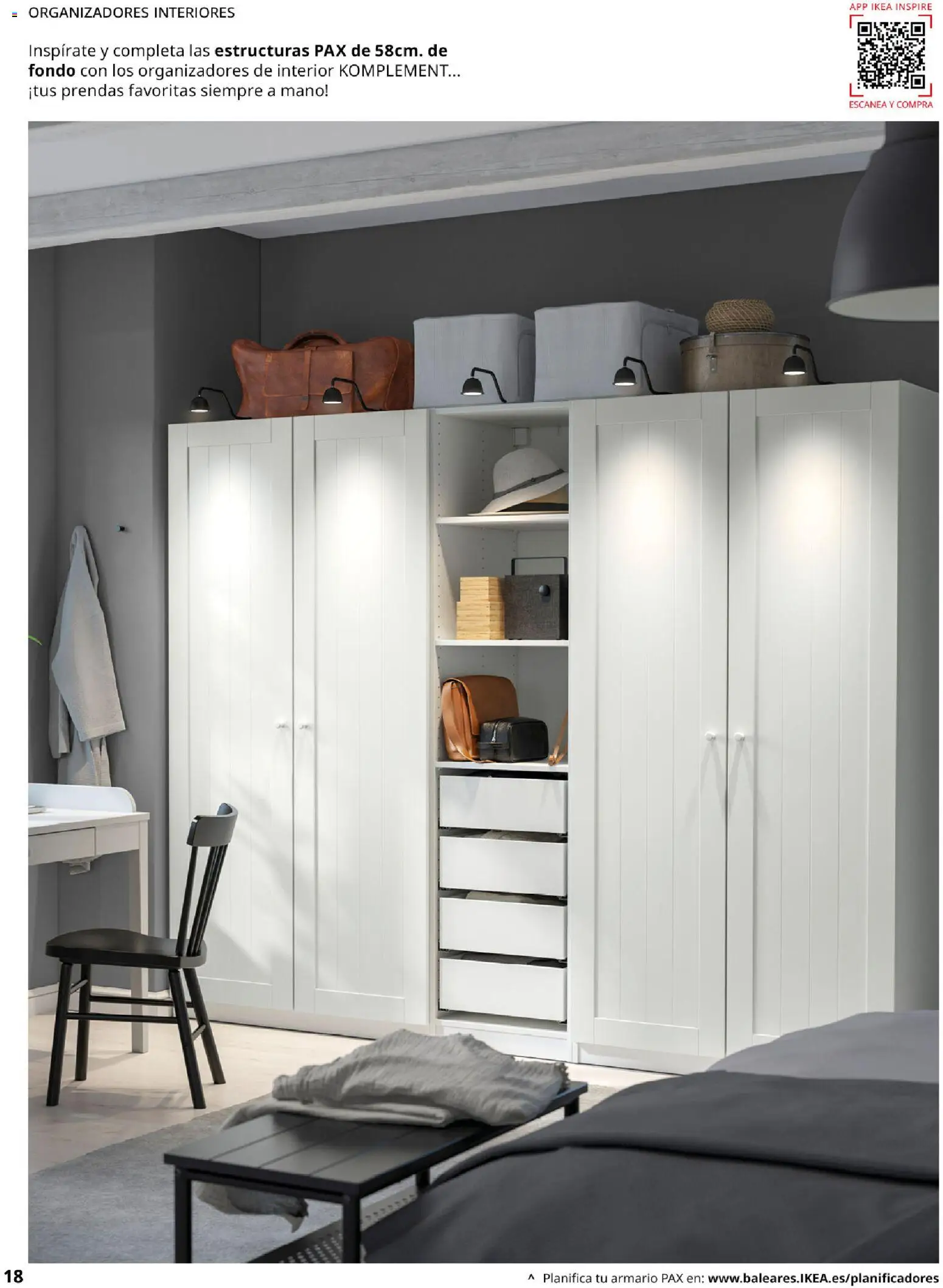 Catálogo IKEA Pax y Komplement │ válido desde el 01.02.2026 | Página: 18 | Productos: Armario