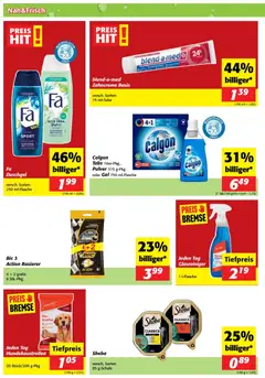 Nah und Frisch Flugblatt ab 20.05.2026 gültig | Seite: 4 | Produkte: Rasierer, Duschgel