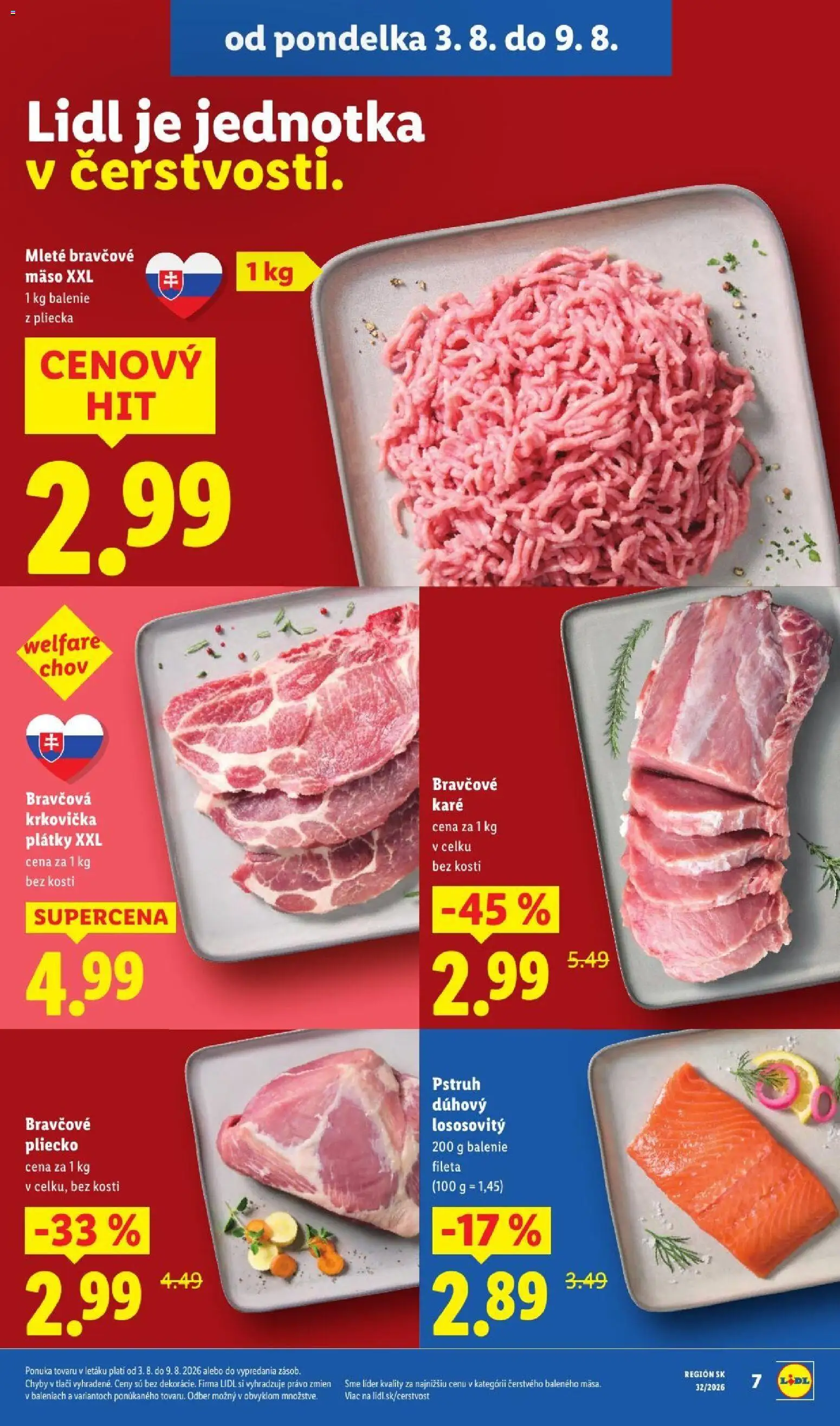 Nové Lidl akcie – leták je platný od 03.08.2026 | Strana: 17