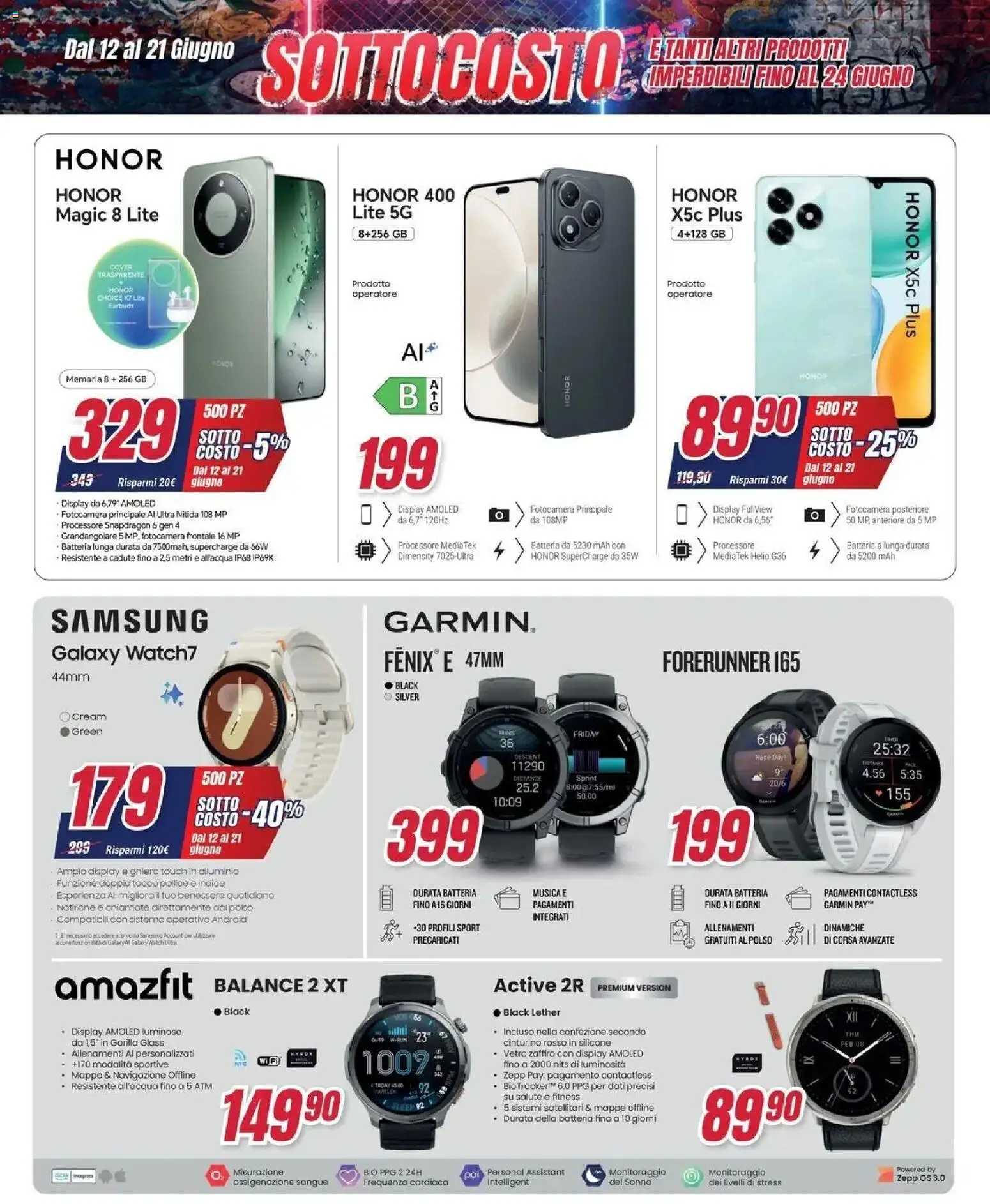 Volantino Trony del 11.06.2026 | Pagina: 4 | Prodotti: Fotocamera, Silicone, Batteria, Samsung