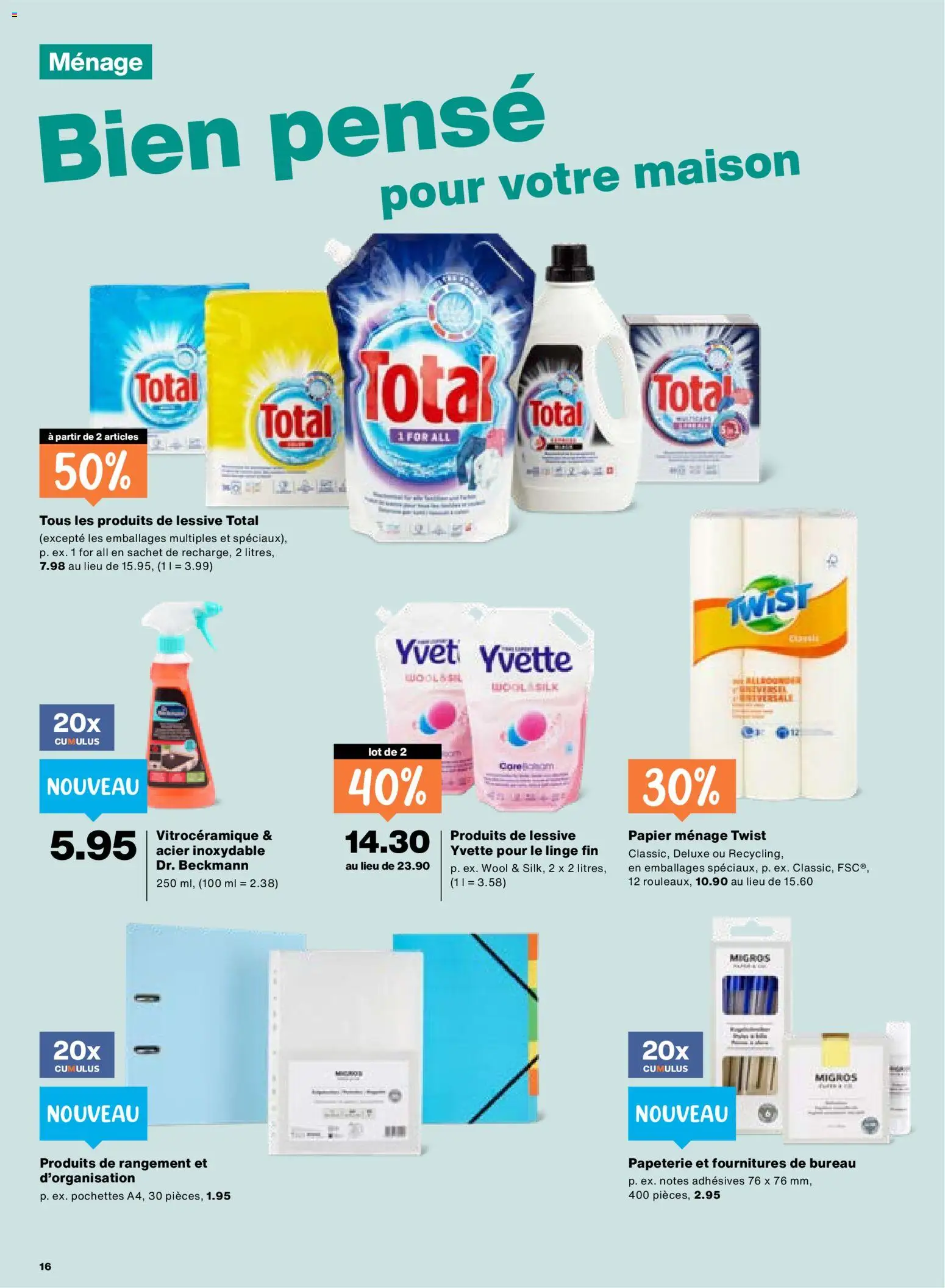 Migros aktionen FR – gültig ab 23.07.2026 | Seite: 16