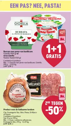 Delhaize folder week 25 - Voorbeeld van een folder van Delhaize, geldig van 18.06.2026 | Pagina: 13 | Producten: Pasta, Kan