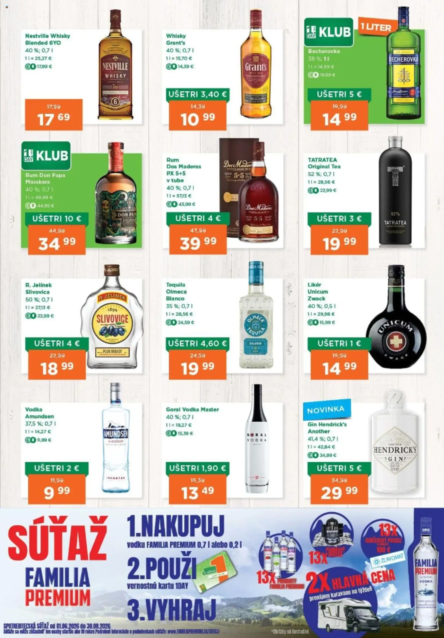 Nové 1day akcie – leták je platný od 16.07.2026 | Strana: 2