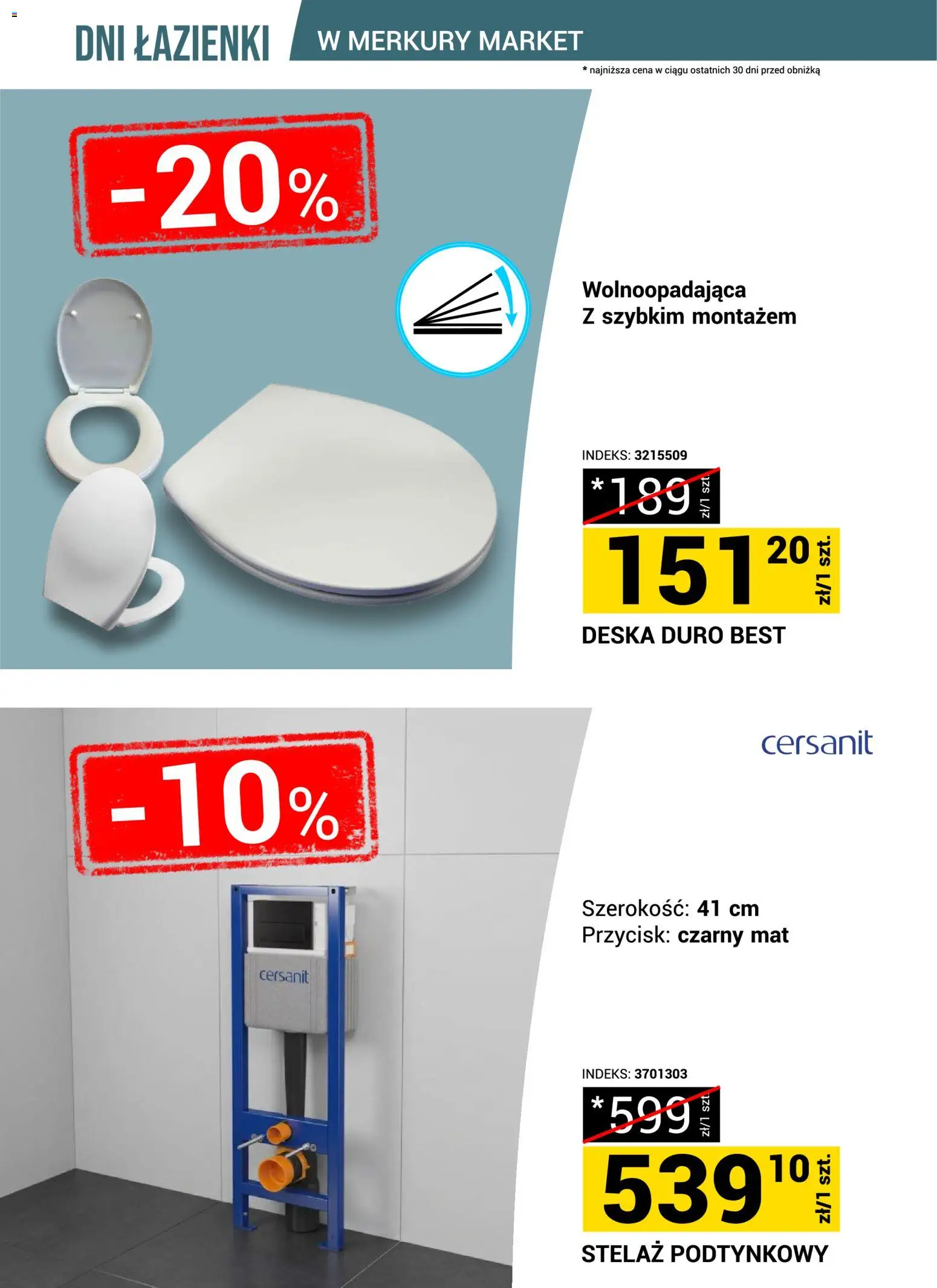 Merkury Market gazetka - Dni łazienki od 18.07.2026 | Strona: 13