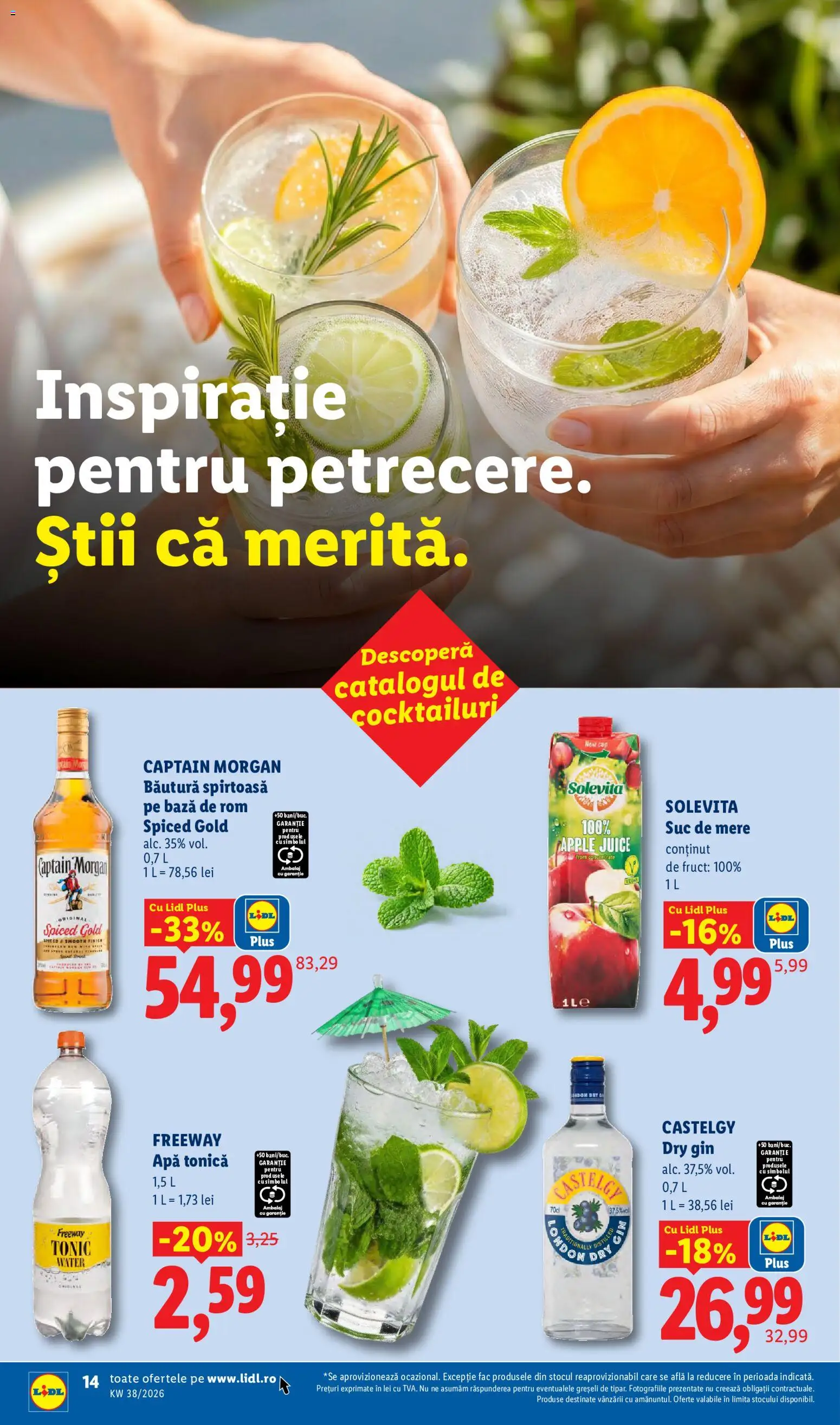 Noul catalog Lidl – valabil de la 14.09.2026 | Pagină: 14