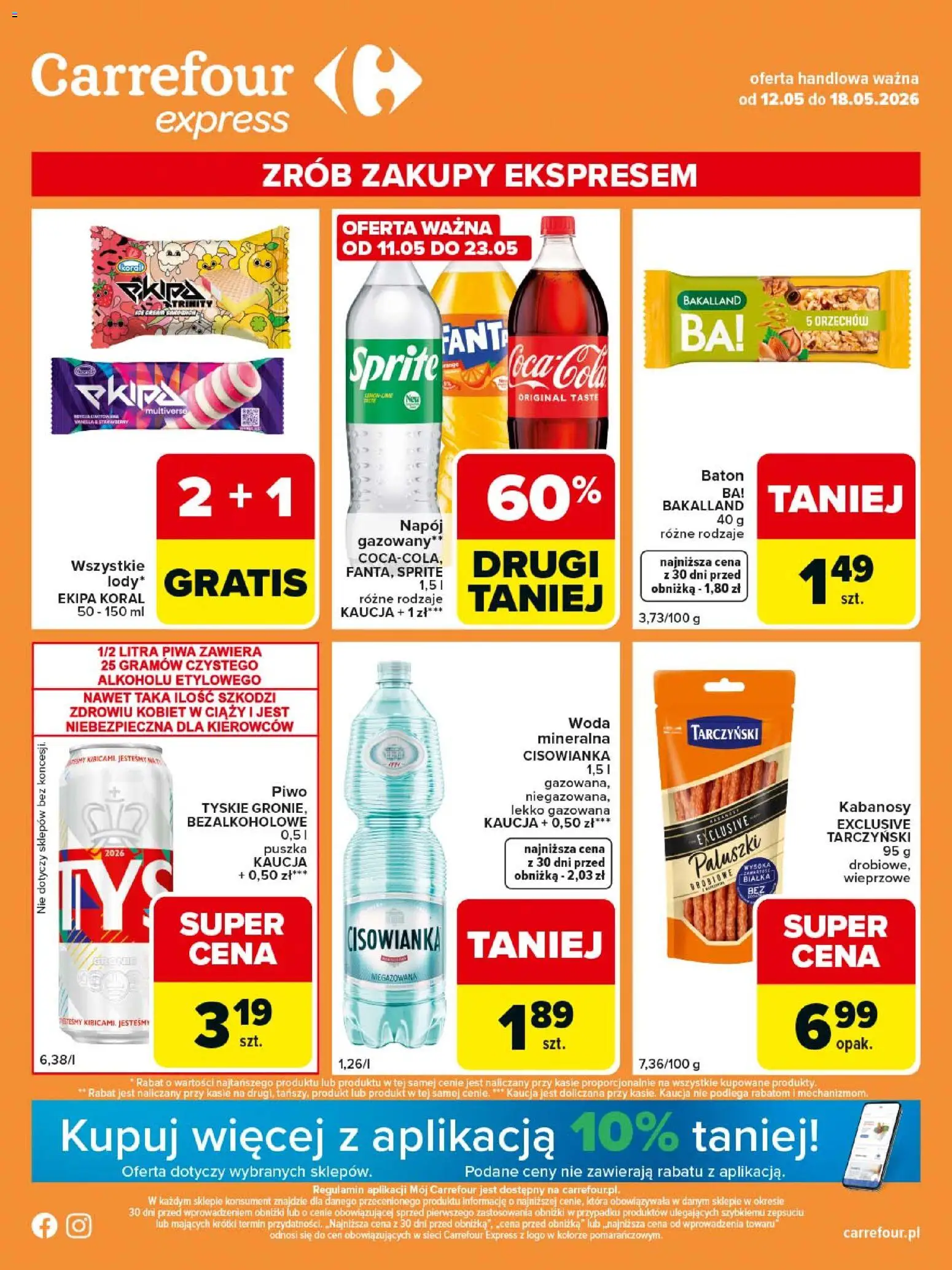 Carrefour gazetka - Express II od 12.05.2026 | Strona: 1