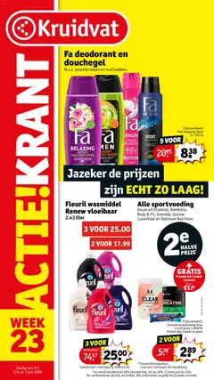 Kruidvat folder week 23 - Voorbeeld van een folder van Kruidvat, geldig van 02.06.2026