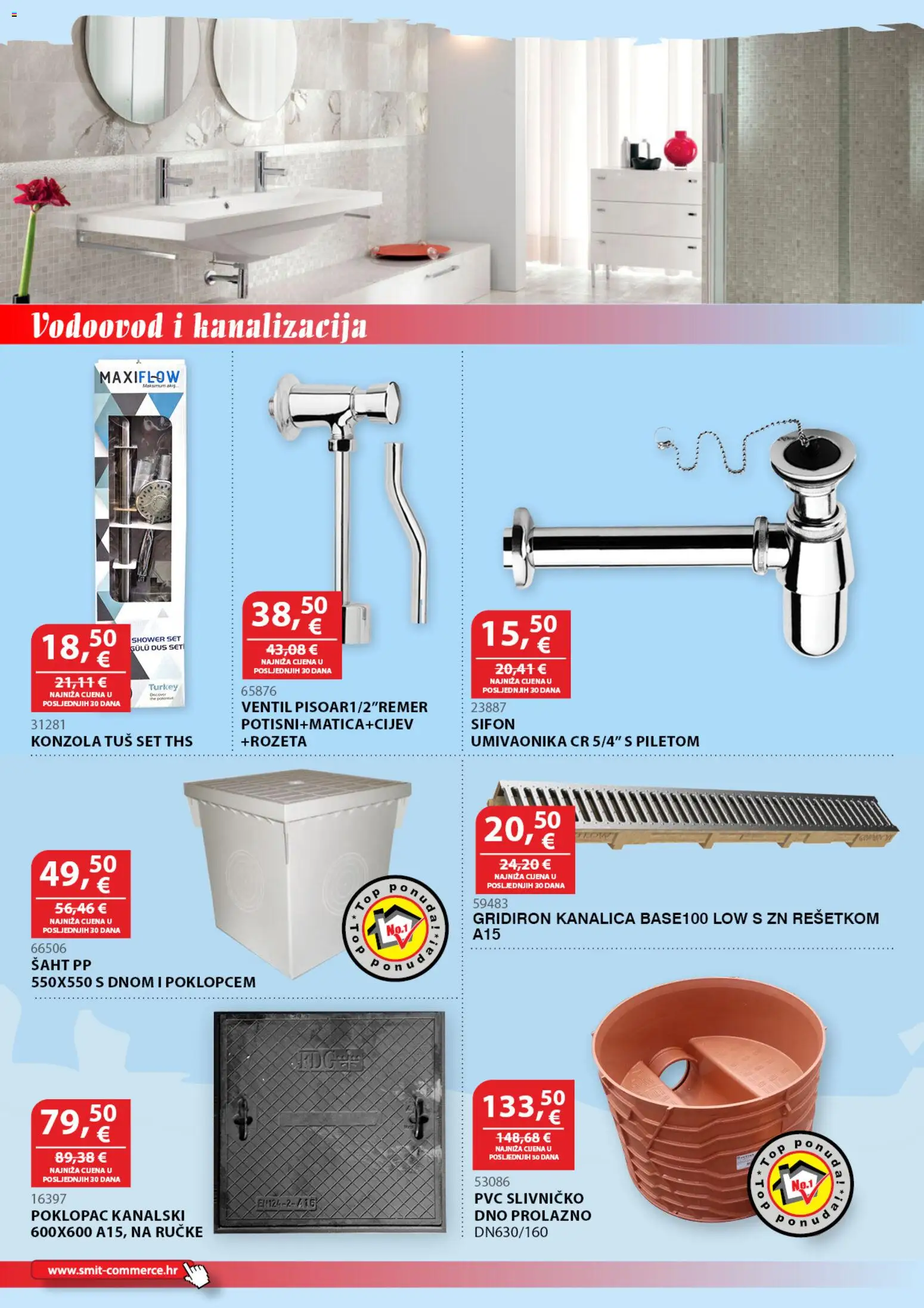 Smit Commerce katalog | vrijedi od 15.05.2026 | Stranica: 6 | Proizvodi: Tuš, Tuš set, Ventil