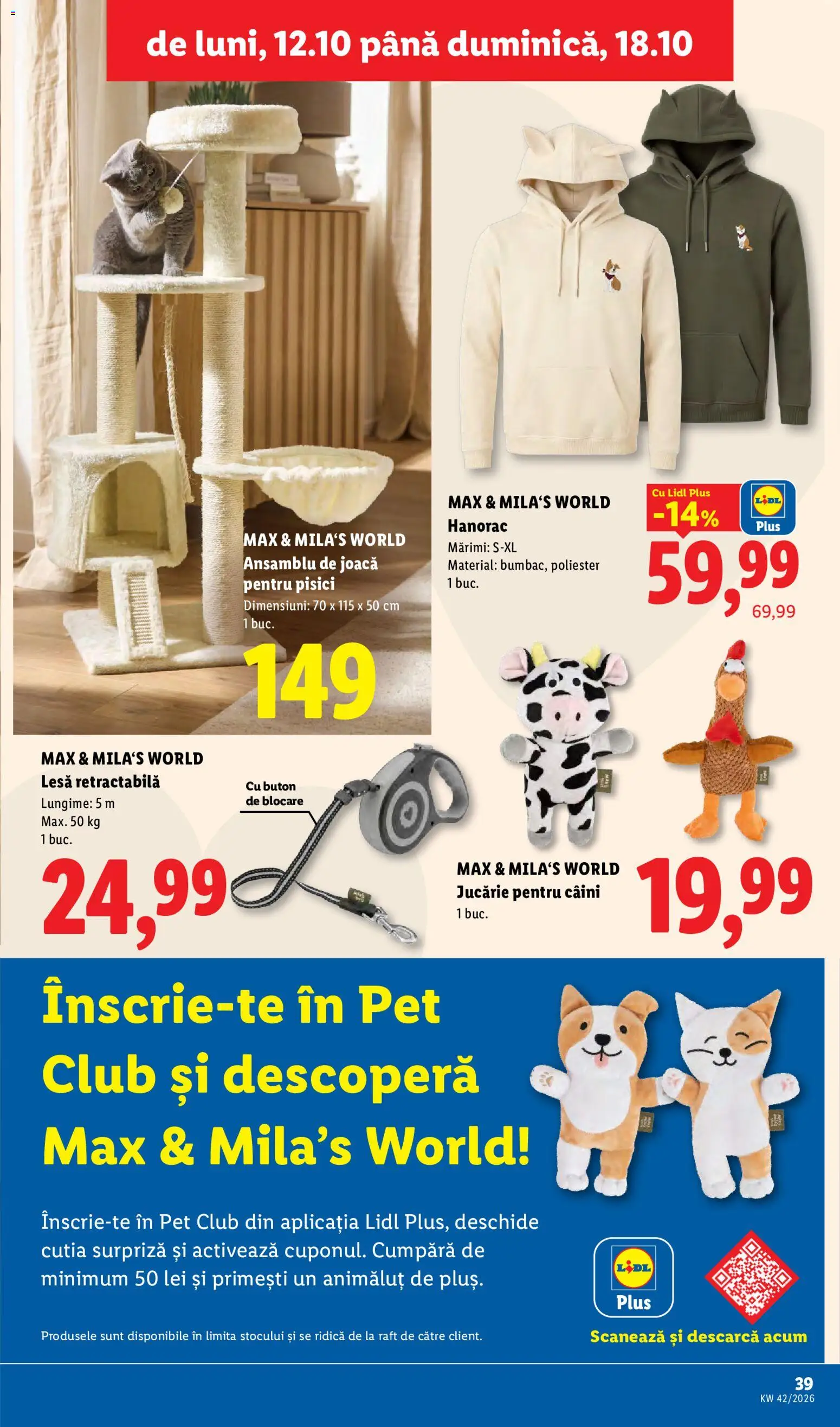 Noul catalog Lidl – valabil de la 12.10.2026 | Pagină: 39