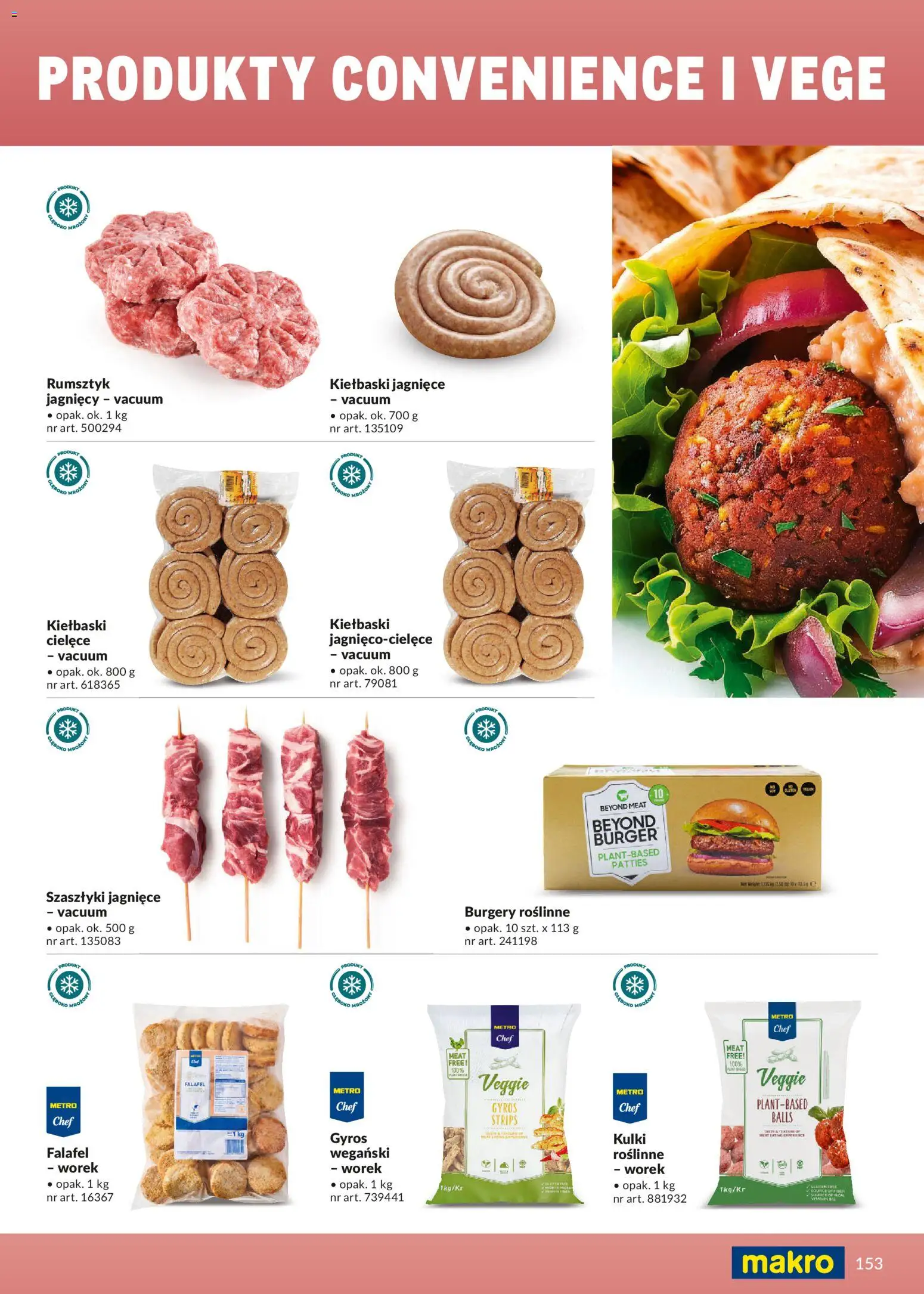 Makro Gazetka - Ultra fresh od 01.03.2026 | Strona: 153 | Produkty: Kiełbaski