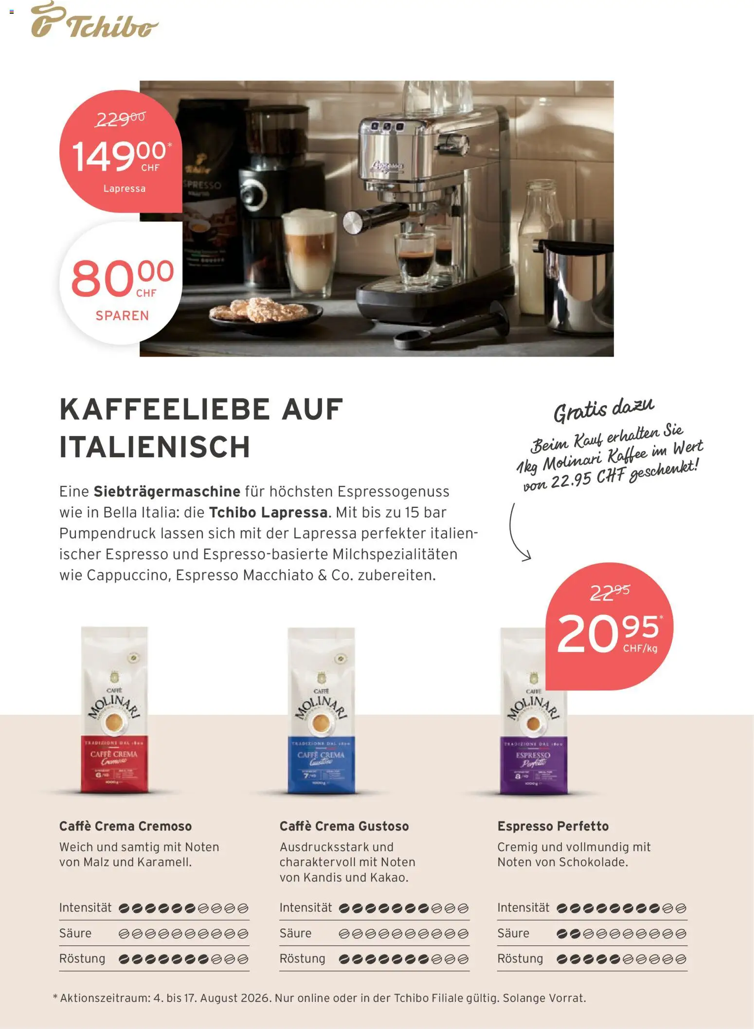 Tchibo aktionen Alpaka cleaning collection – gültig ab 04.08.2026 | Seite: 36 | Produkte: Kaffee