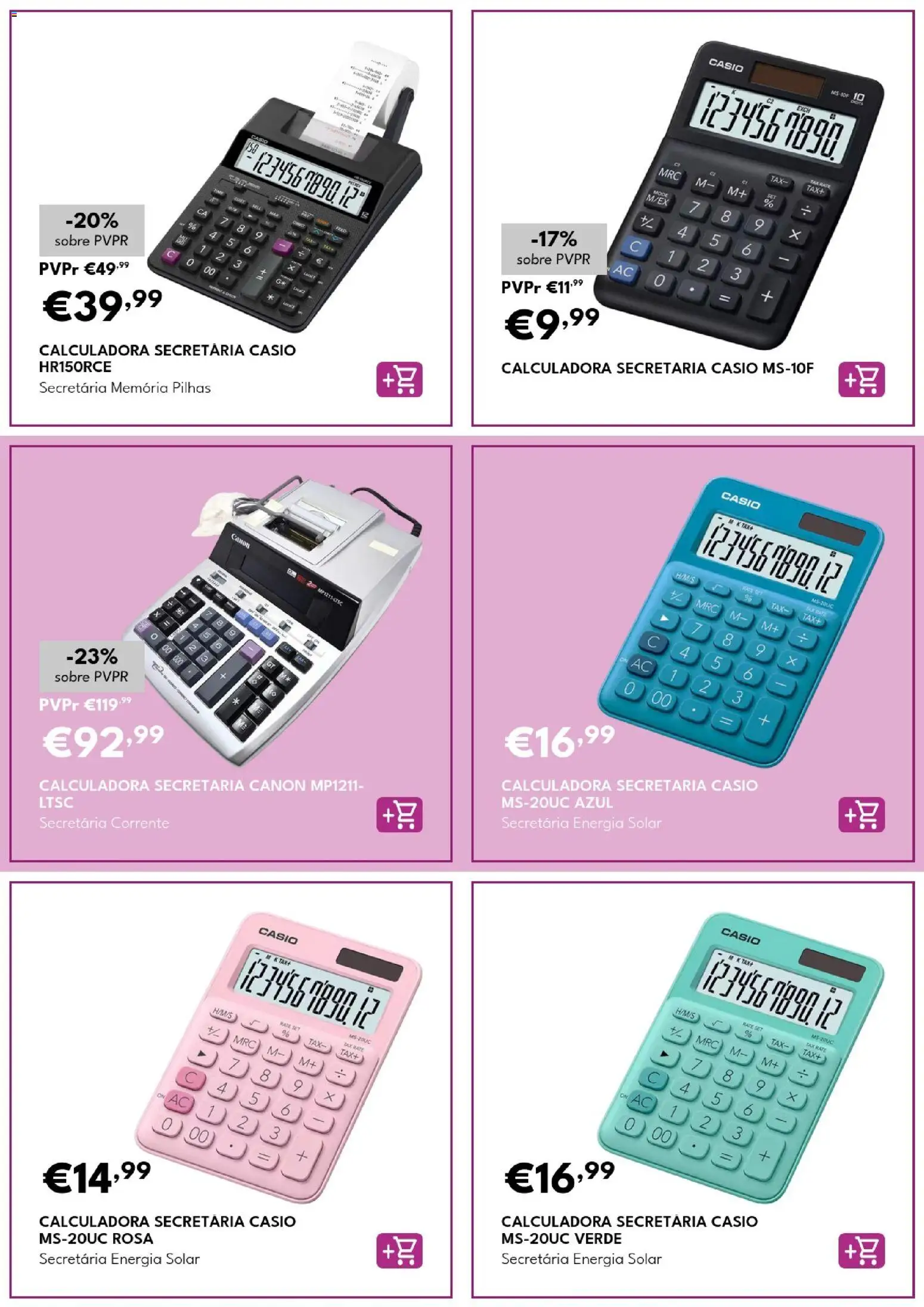 Radio Popular Especial Calculadoras │ válido de 01/09/2026 | Página: 3 | Produtos: Calculadora, Pilhas
