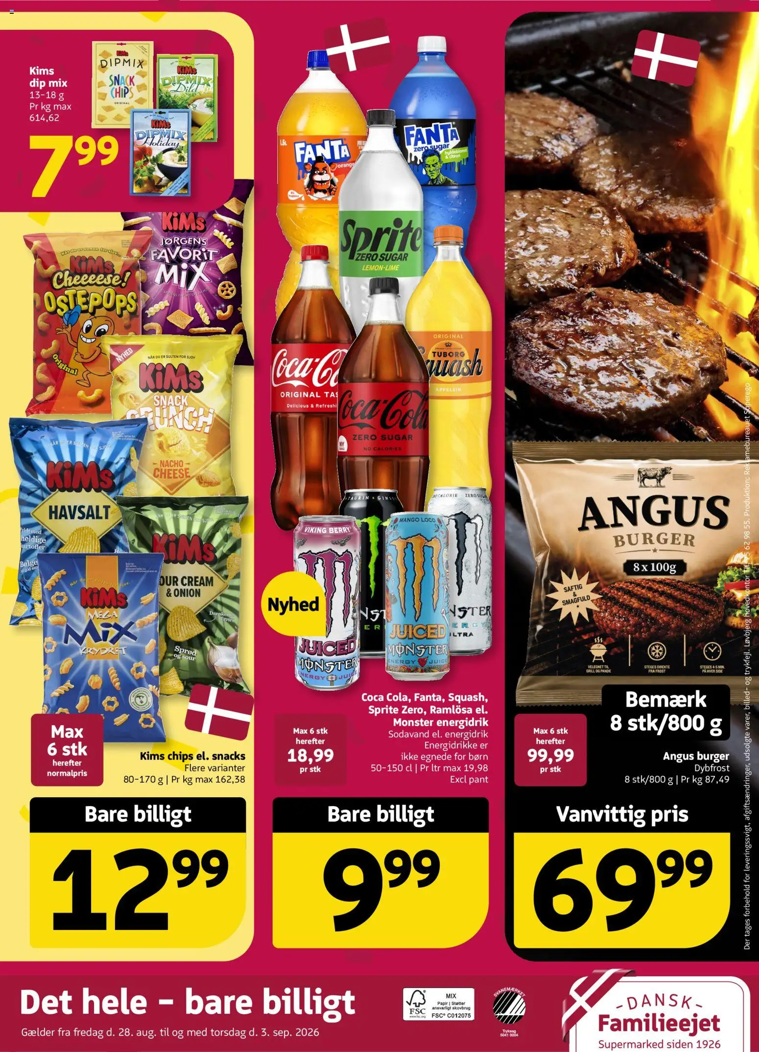 Løvbjerg tilbudsavis – gyldig fra 28/08/2026 | Side: 32 | Produkter: Mango, Juice, Chips, Snacks