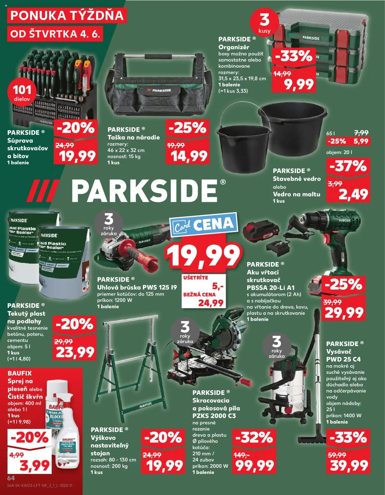 Nové Kaufland akcie – leták je platný od 04.06.2026 | Strana: 64