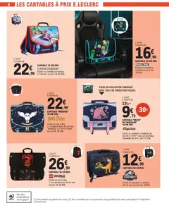 E.Leclerc - Prévisualisation de E.Leclerc catalogue valide à partir de 07/07/2026 | Page: 8 | Produits: Légo, Sac, Cartable, Sac à dos