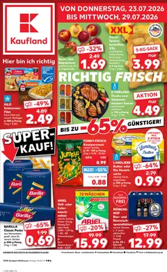 Kaufland Prospekt Stuttgart ab 23.07.2026 gültig