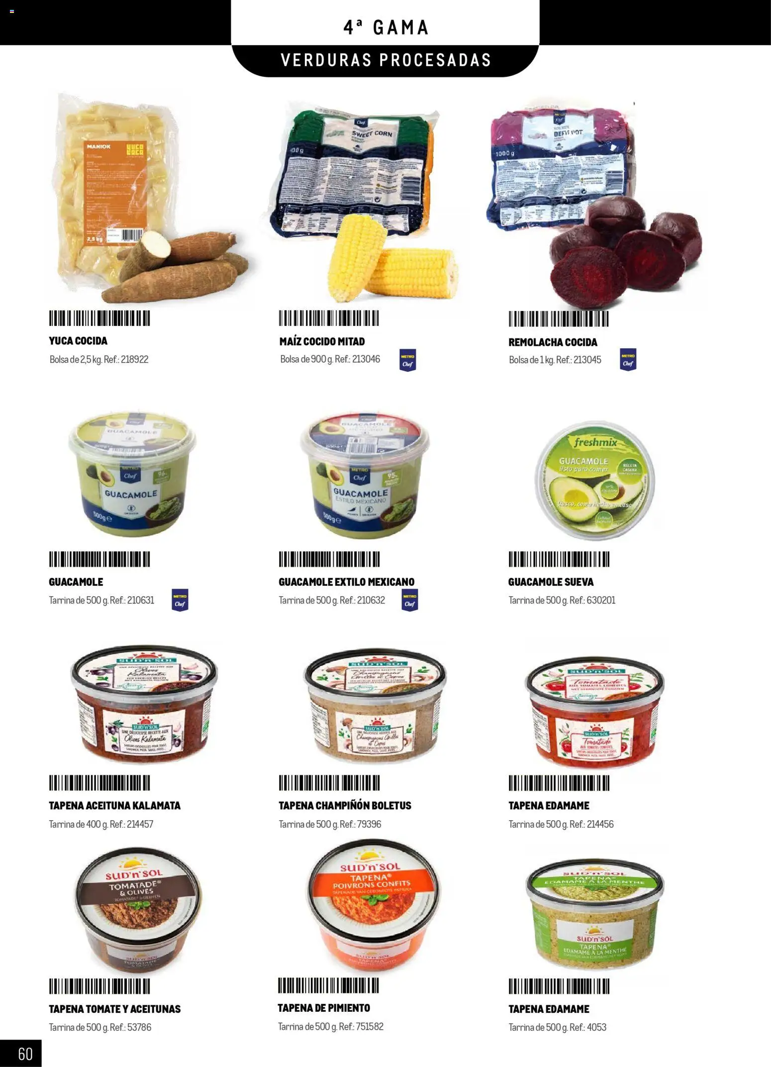 Makro - Especial Frutas y Verduras Península │ válido desde el 05.01.2026 | Página: 60 | Productos: Κάδος απορρυμάτων, Guacamole, Bolsa