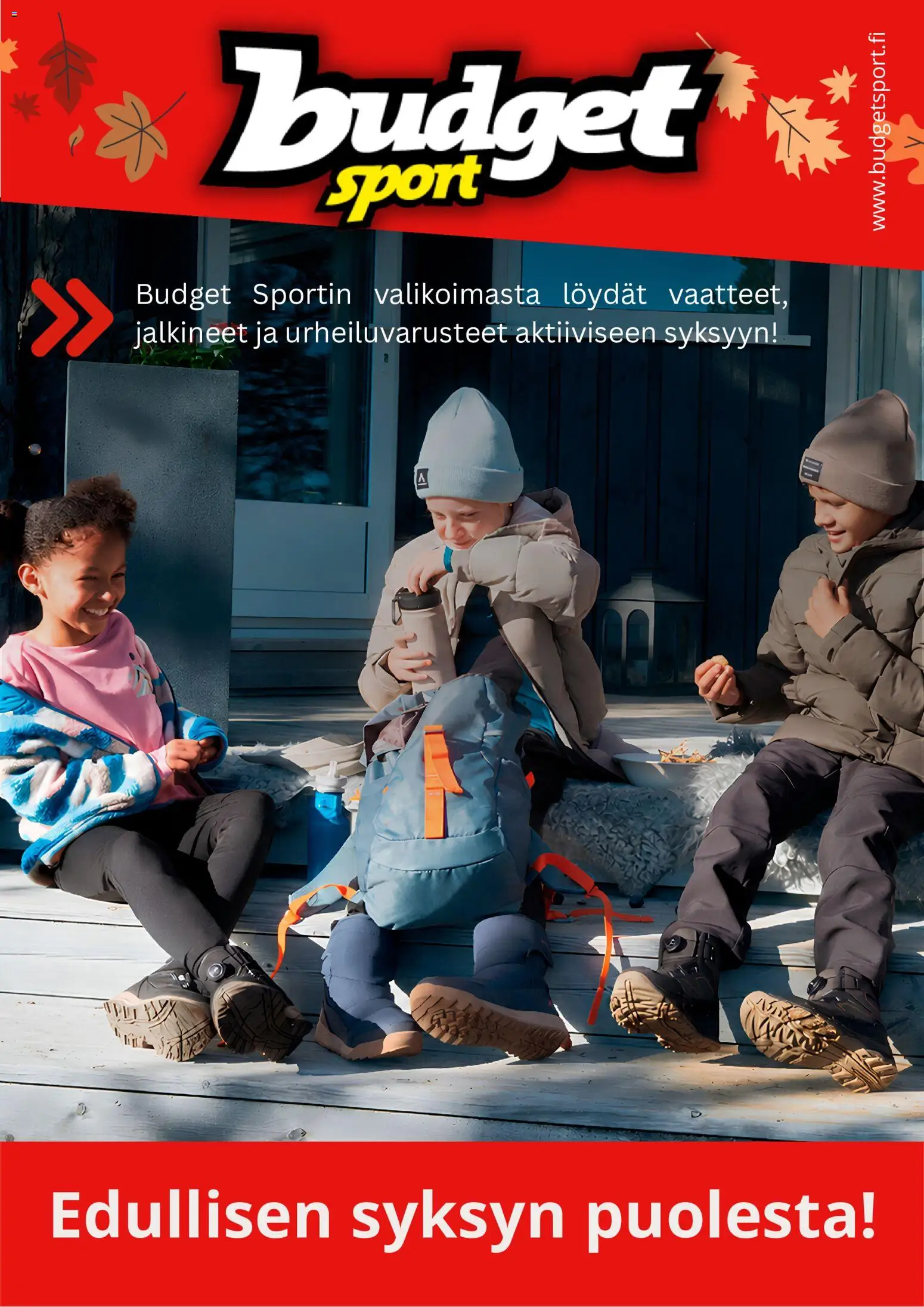 Budget Sport tarjoukset – voimassa 14/10/2026 alkaen | Sivu: 1