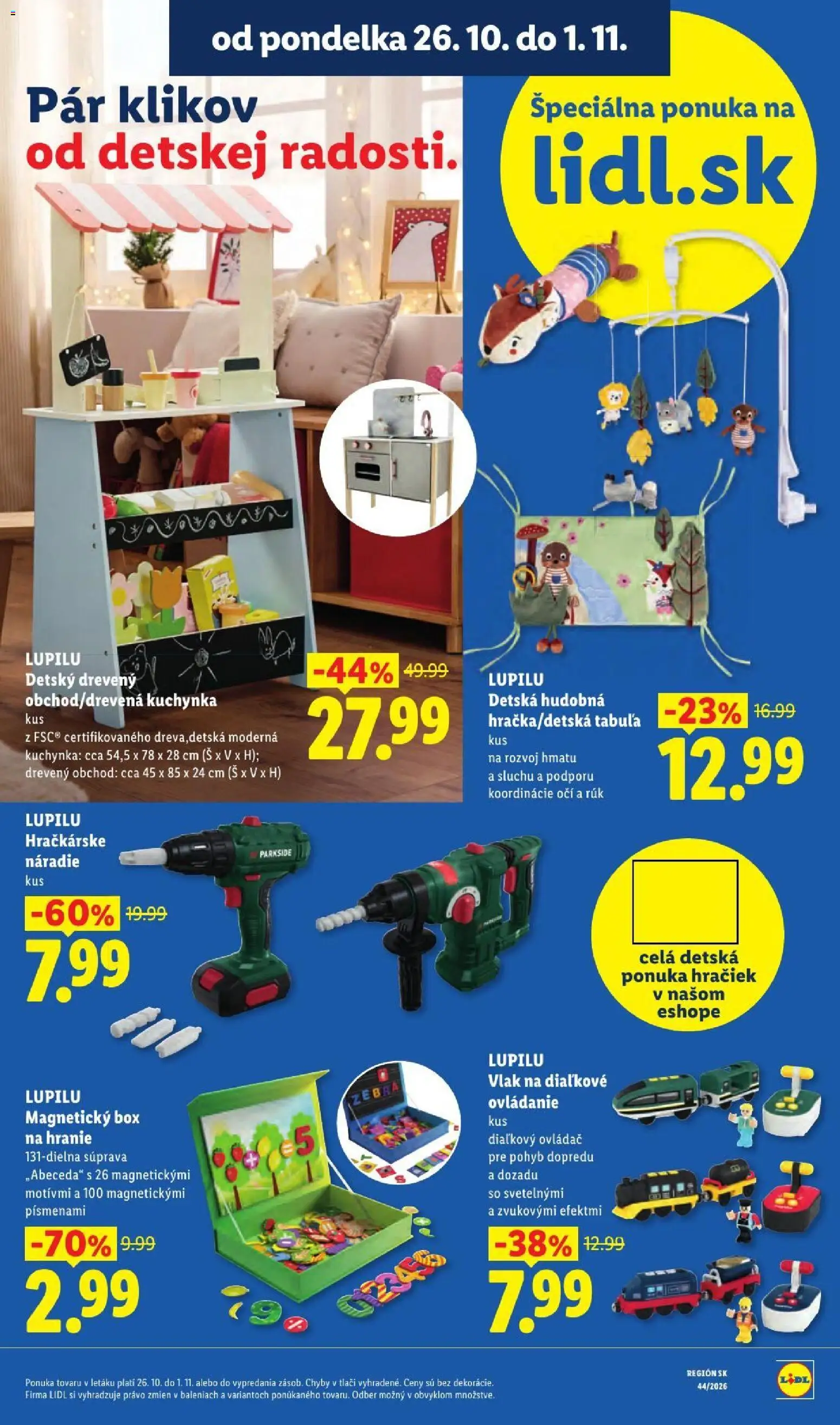 Nové Lidl akcie – leták je platný od 26.10.2026 | Strana: 10