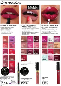 AVON leidinys galioja nuo 2026.07.01 | Puslapis: 40 | Prekių: Makiažas, Lūpų blizgis