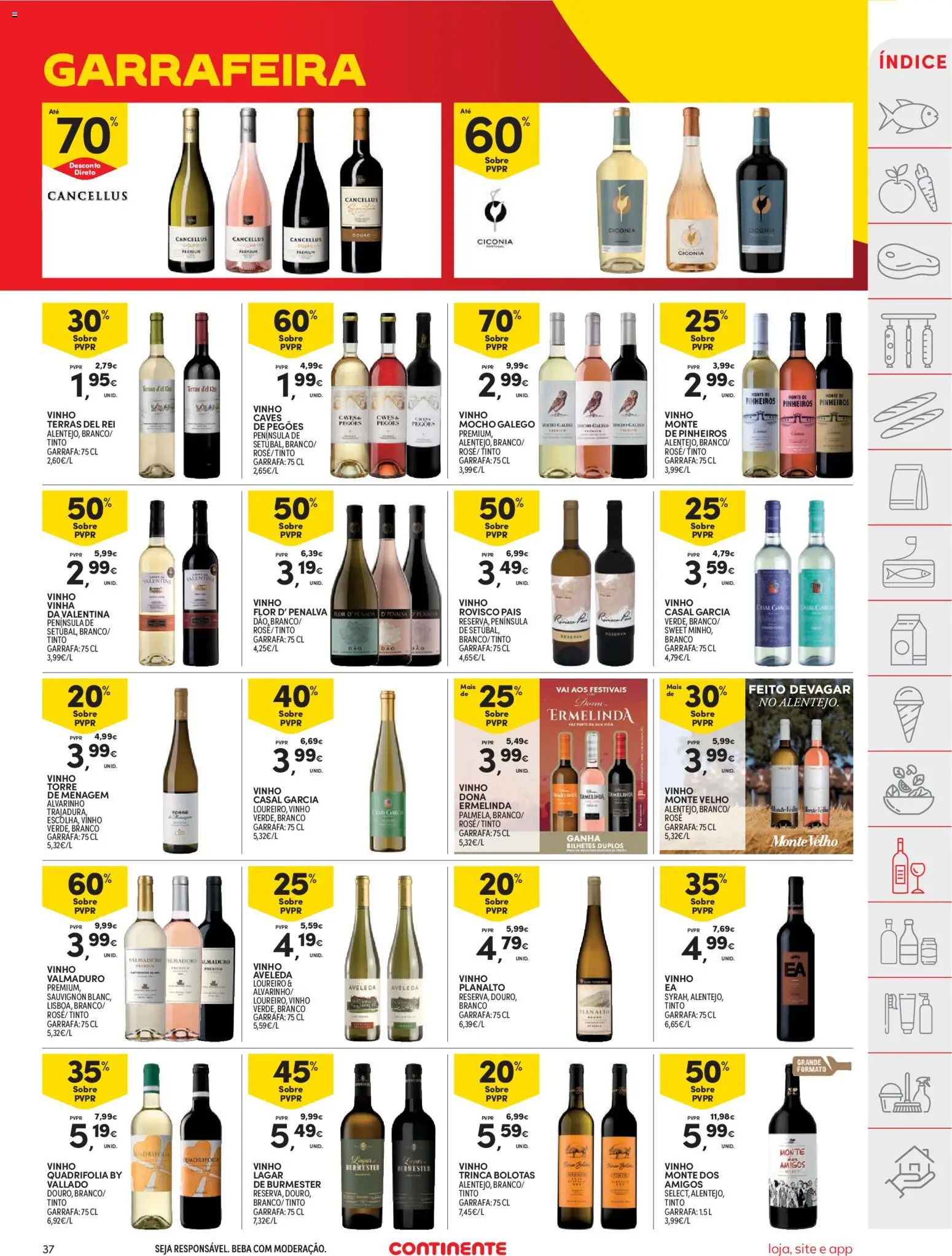 Continente folheto │ válido de 07/07/2026 | Página: 39 | Produtos: Vinho