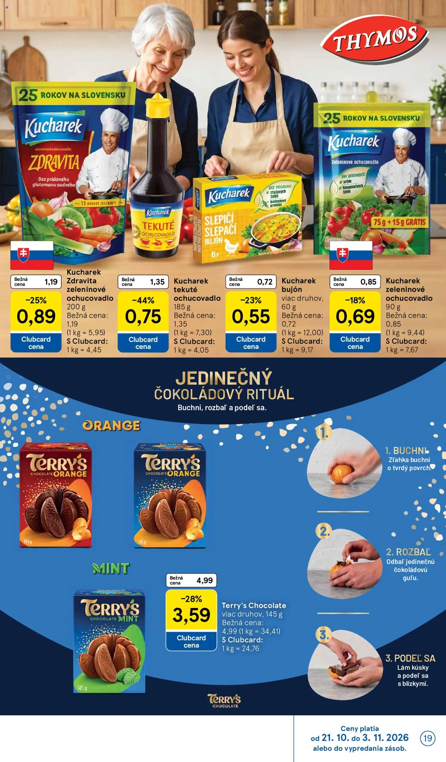 Nové Tesco akcie – leták je platný od 21.10.2026 | Strana: 19