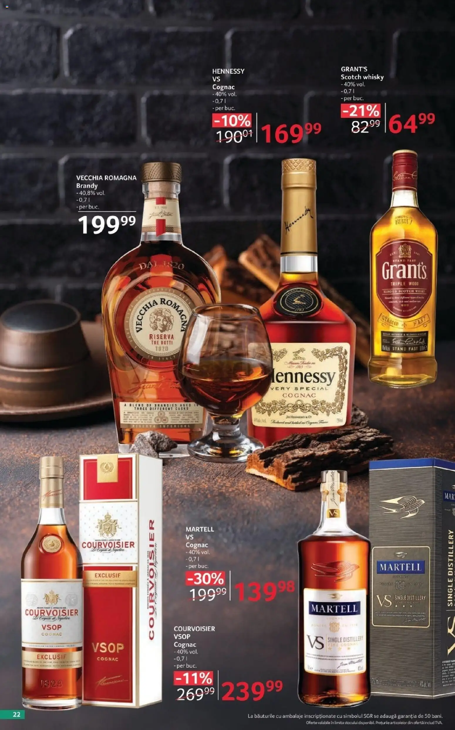 Noul catalog Selgros – valabil de la 02.10.2026 | Pagină: 22 | Produse: Scotch Whisky