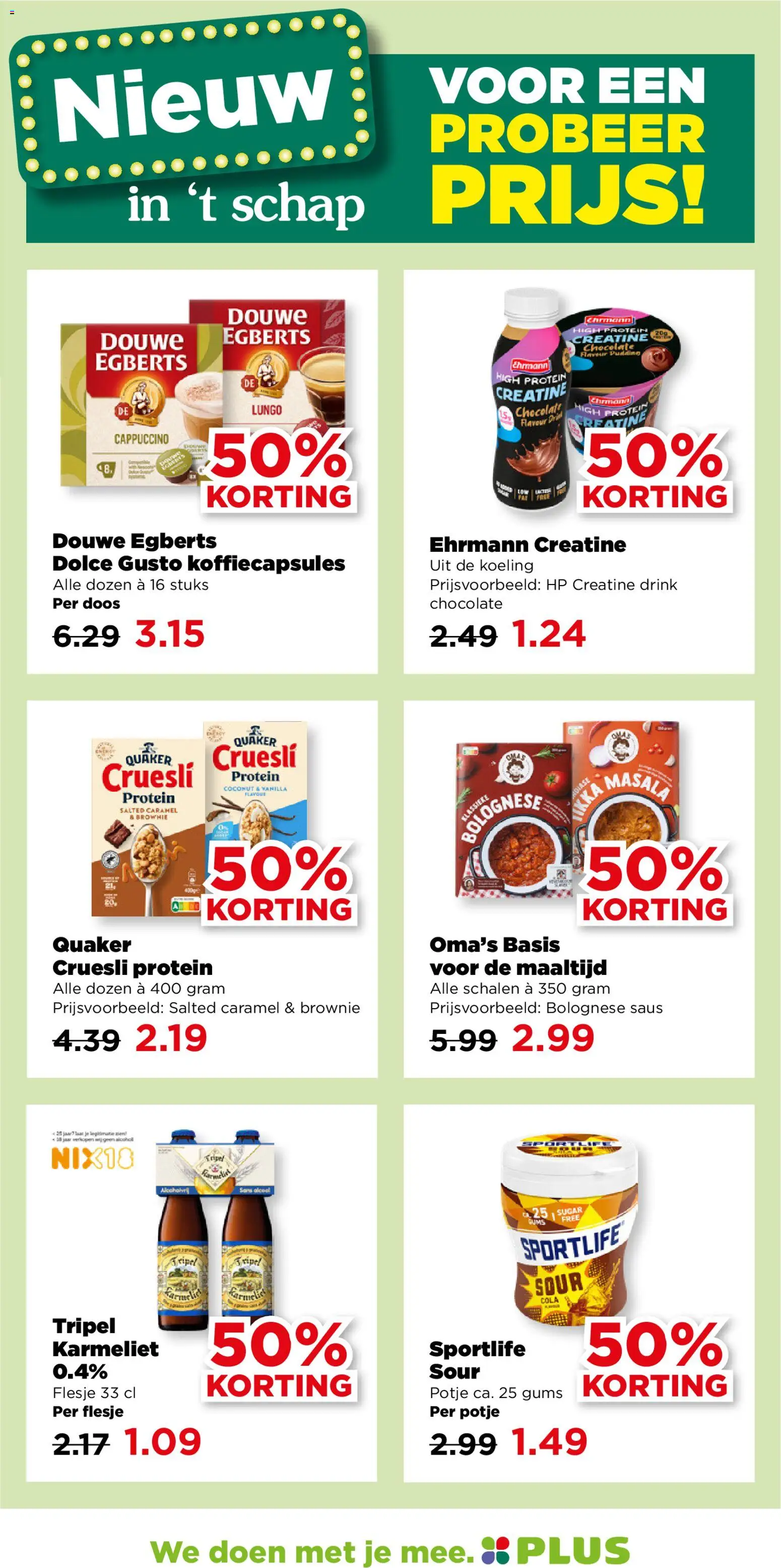 {H1} | Pagina: 19 | Producten: Gum, Koffiecapsules, Alcohol, Cappuccino