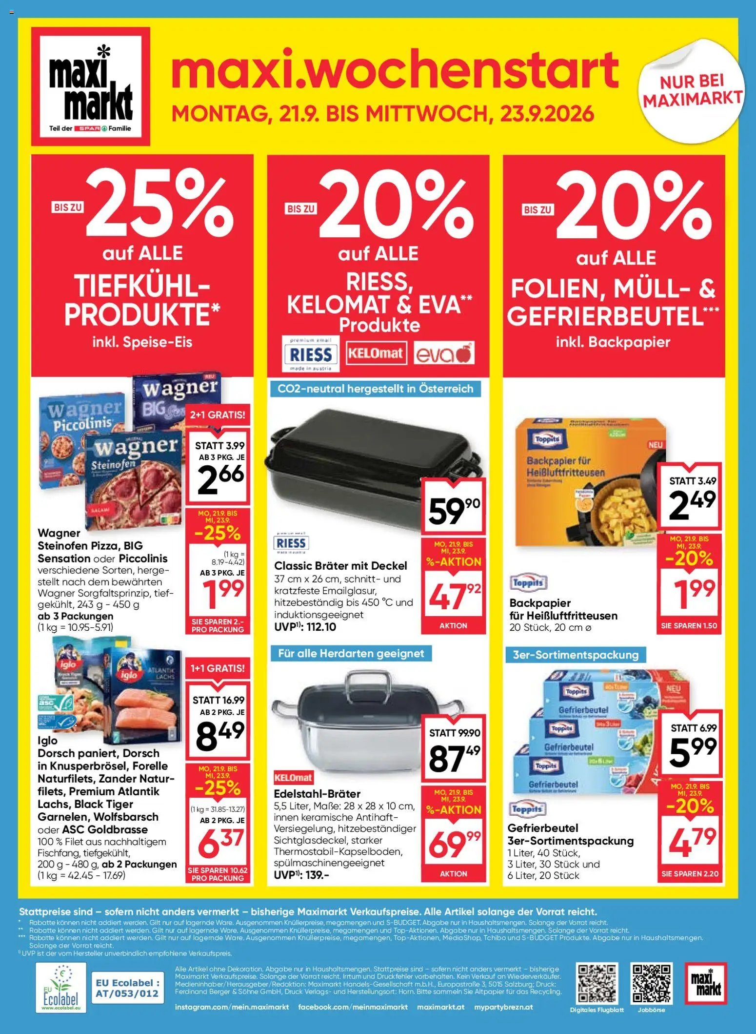 Maximarkt Flugblatt gültig ab 17.09.2026 | Seite: 24 | Produkte: Salami