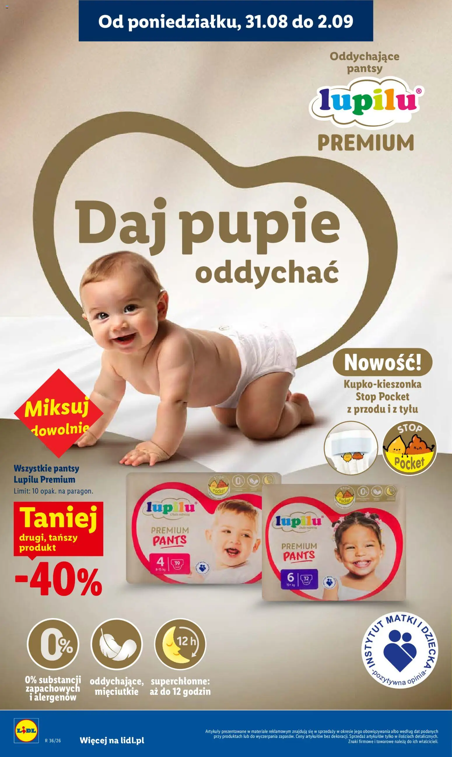 Lidl Polsko leták od 31.08.2026 | Strana: 84 | Produkty: Pants