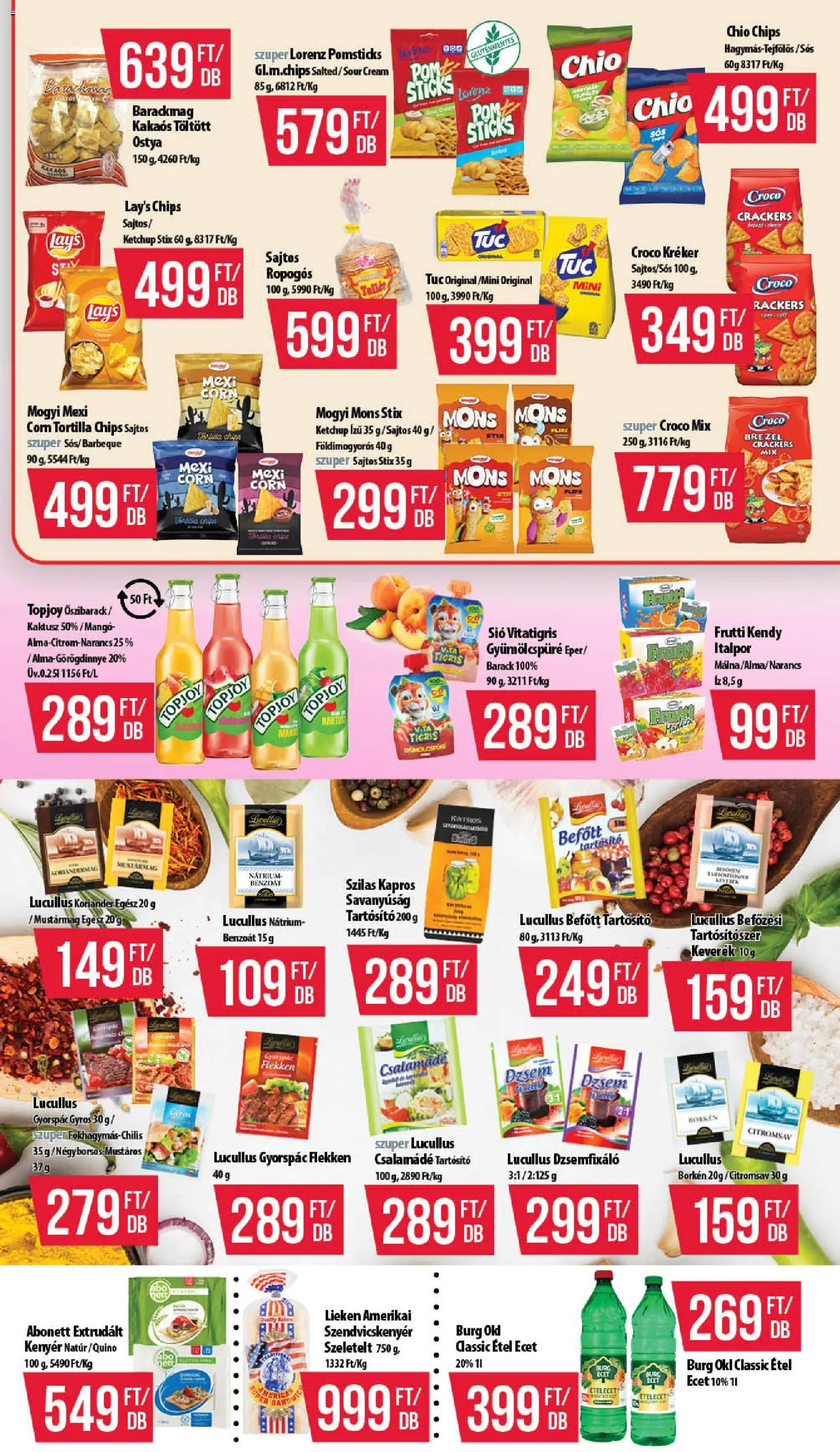 COOP akciós ujság - amely érvényes a következő dátumtól: 18.06.2026 | Oldal: 7 | Termékek: Tortilla, Kenyér, Koriander, Ketchup