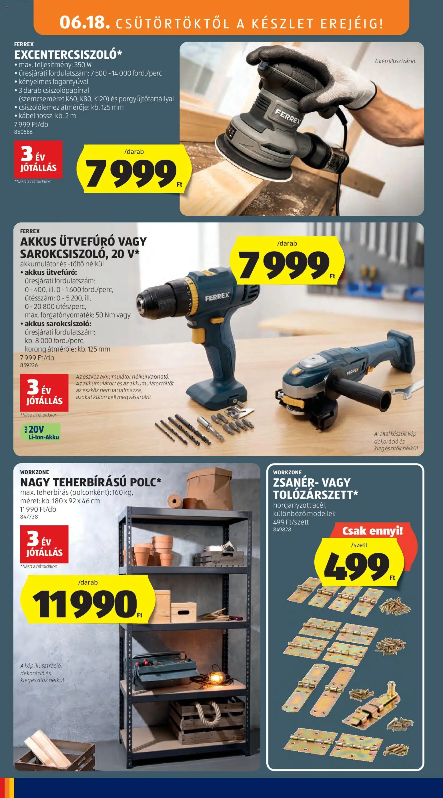 Aldi akciós ujság - amely érvényes a következő dátumtól: 18.06.2026 | Oldal: 10