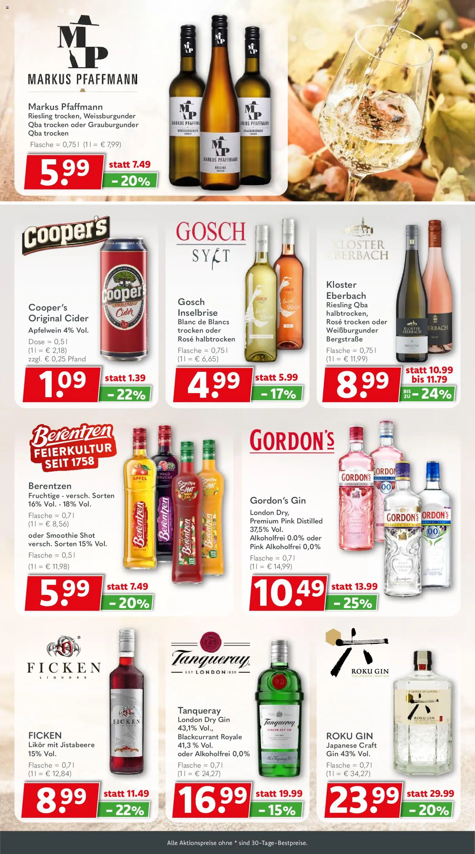 Getränkeland Prospekt – gültig ab 03.08.2026 | Seite: 8 | Produkte: Gordon's gin, Likör, Bree, Berentzen
