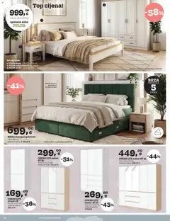 Prima Katalog - Pregled kataloga iz trgovine Prima, vrijedi od 01.06.2026 | Stranica: 20 | Proizvodi: Krevet, Ormar, Spavaća soba, Noćni ormarić