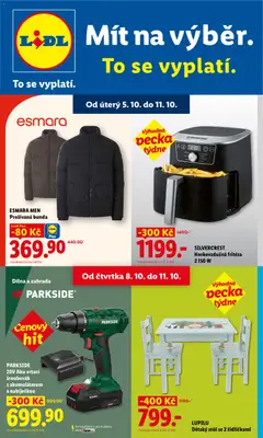 Náhled letáku Lidl leták - Spotřební zboží od 05.10.2026