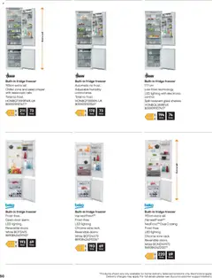 Preview of B&Q - Appliances valid from 01/07/2026 | Page: 50 | Products: LED lighting, Wine, Salad, Freezer