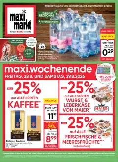 Maximarkt Flugblatt ab 27.08.2026 gültig