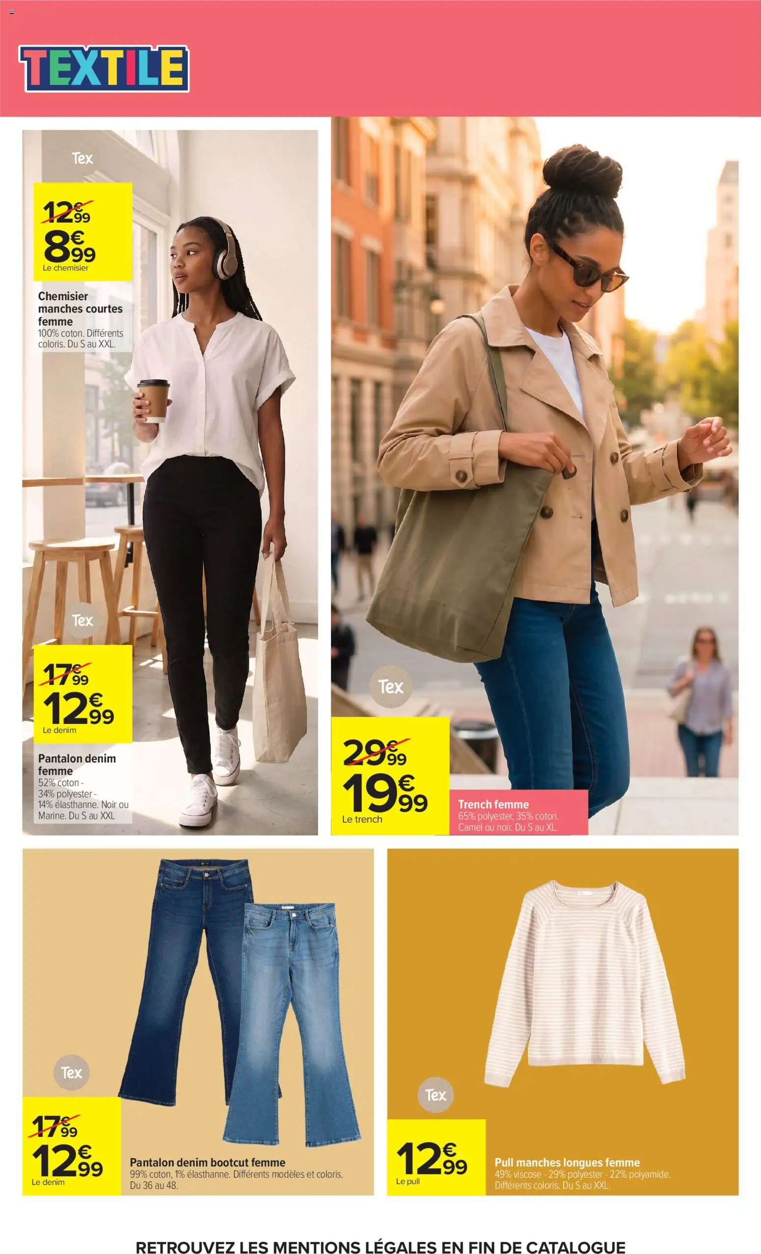 {H1} | Page: 56 | Produits: Jeans, Pull, Pantalon, Trench