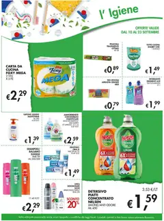 Anteprima del volantino Coal volantino Il Market City valido a partire dal 10/09/2026 | Pagina: 14 | Prodotti: Sapone, Piatti, Limone, Pellicola