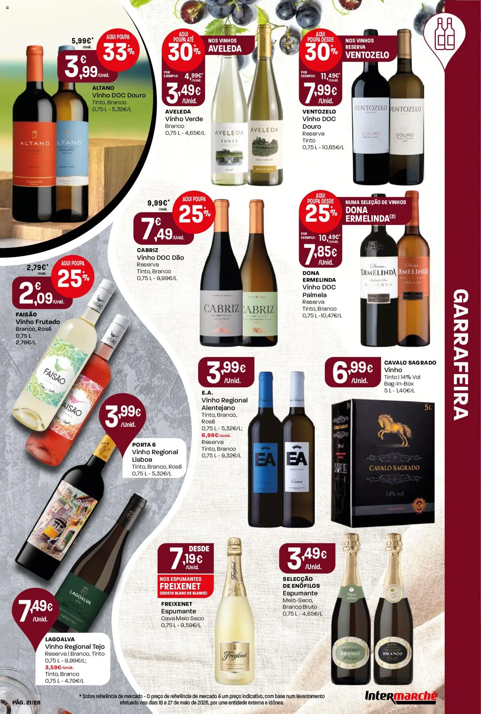 Intermarché Folheto Contact │ válido de 02/07/2026 | Página: 21 | Produtos: Porta, Espumante, Base, Vinho