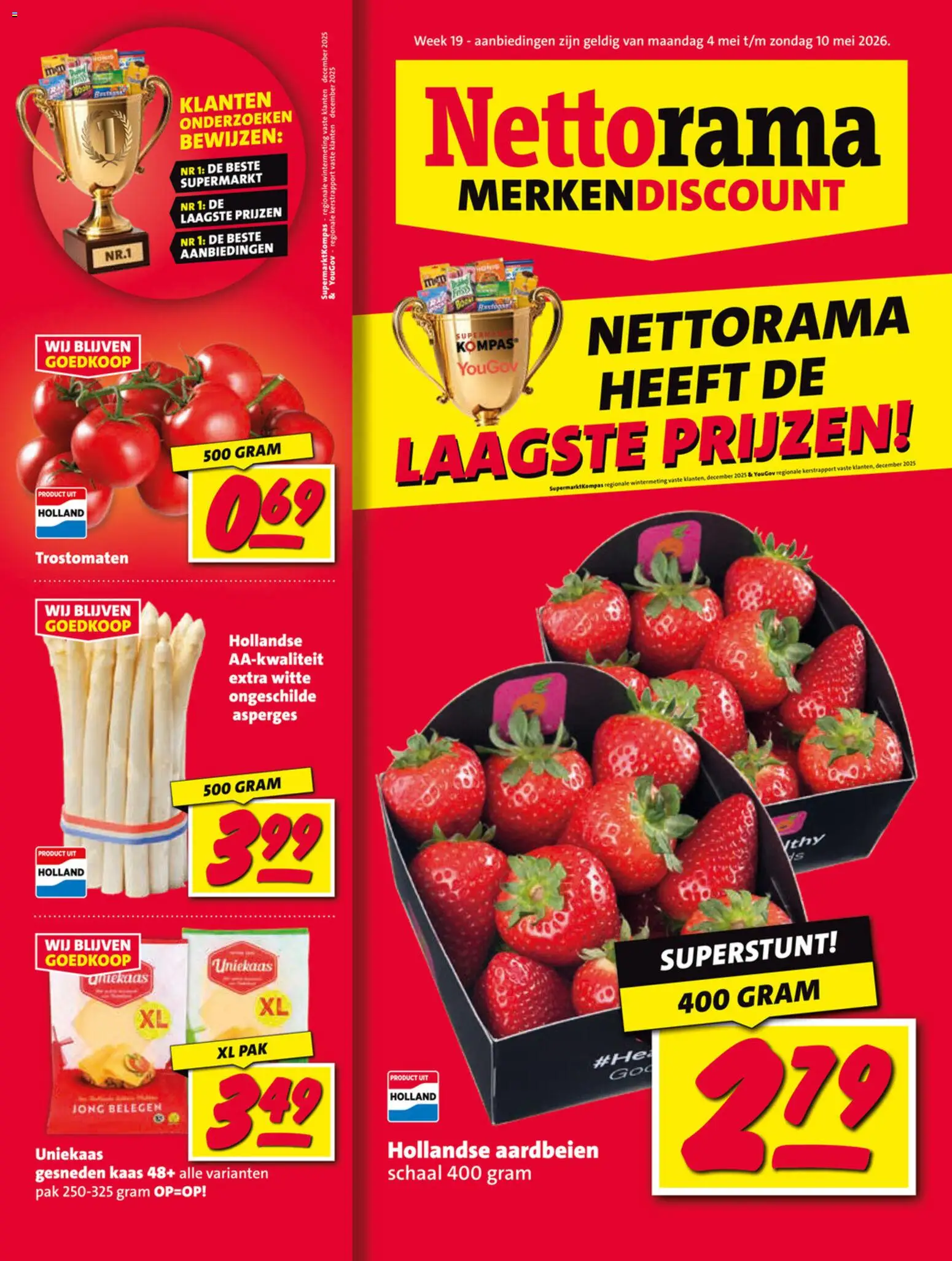 {H1} | Pagina: 1 | Producten: Kaas, Asperges, Aardbeien, Schaal