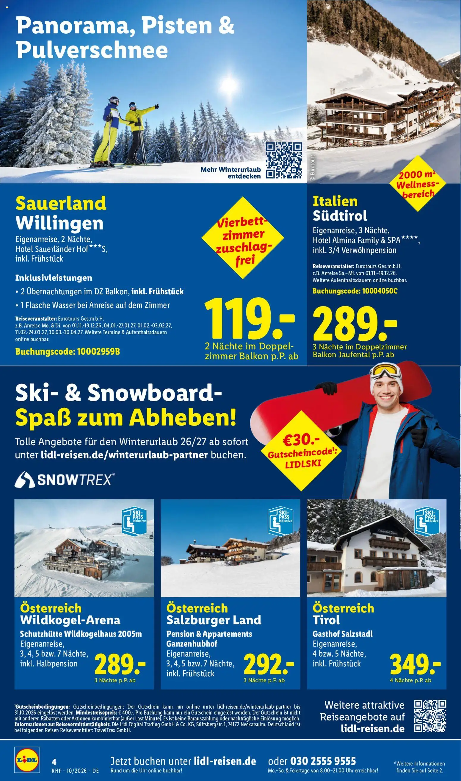 Lidl Reisen Prospekt – gültig ab 30.09.2026 | Seite: 4
