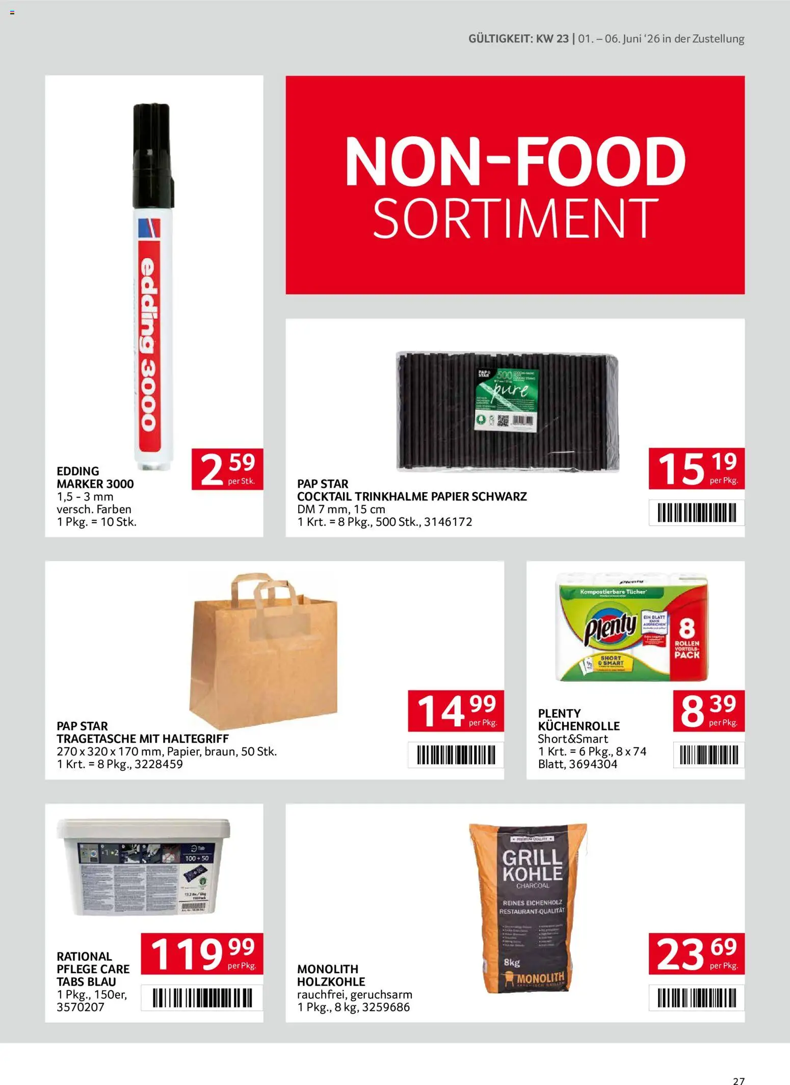 Transgourmet Zustellaktion gültig ab 01.06.2026 | Seite: 27 | Produkte: Grill