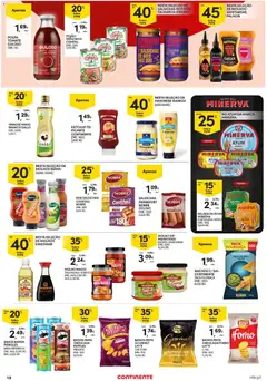 Pré-visualização Continente folheto Açores válido de 01/10/2026 | Página: 18 | Produtos: Soja, Salsa, Molhos, Salada de atum