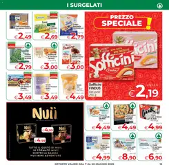 Anteprima del volantino Eurospar volantino Sardegna valido a partire dal 07.05.2026 | Pagina: 15 | Prodotti: Pizza, Gelato, Spinaci, Pandoro