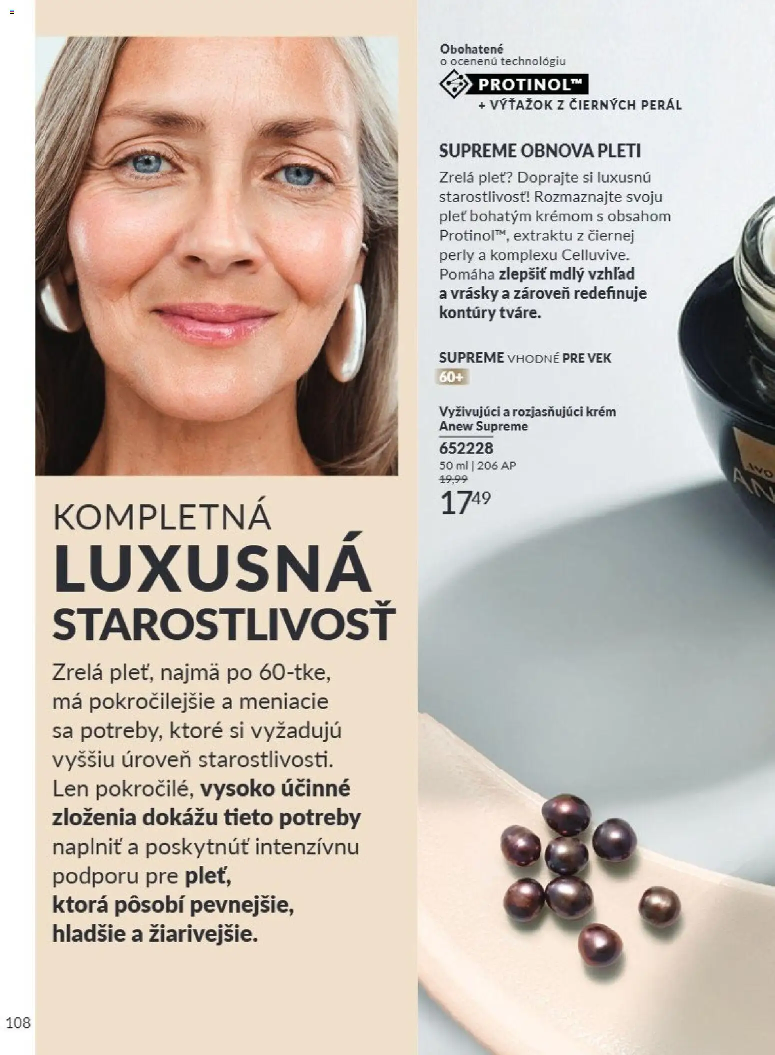 Nové Avon akcie – leták je platný od 01.08.2026 | Strana: 108 | Produkty: Krém